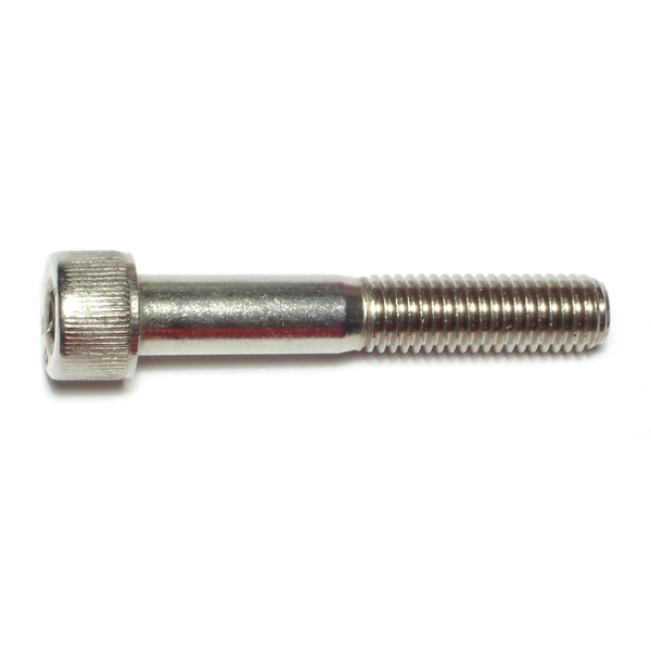 Midwest Fastener M10-1.50 Socket Head Cap Screw, Steel, 60 mm Length, 4 PK 69673